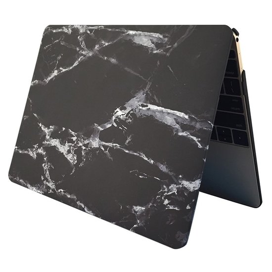 MacBook Air 11 inch case - Marble - zwart