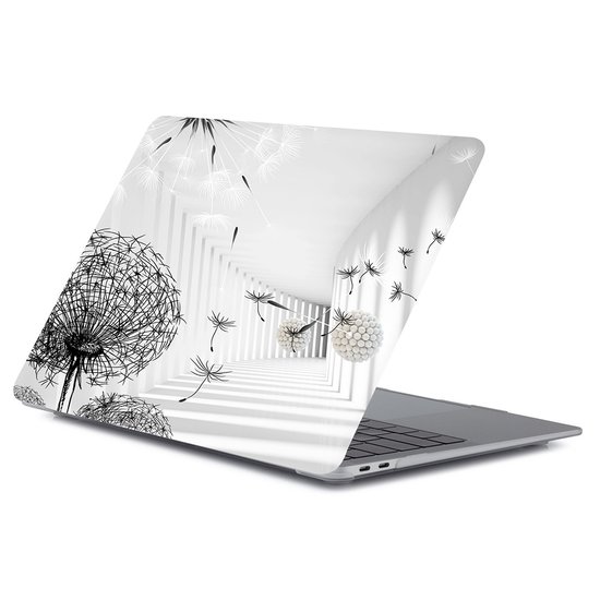 MacBook Pro touchbar 13 inch case - Paardebloem