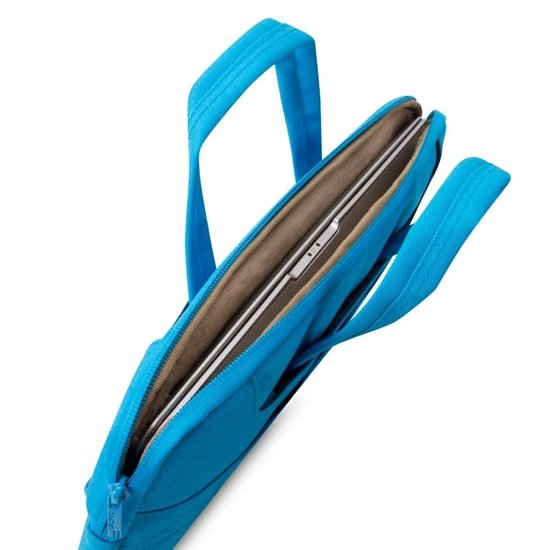 POFOKO 12 inch laptoptas met schouderband - Blauw