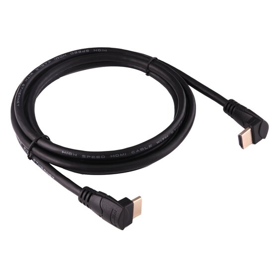 4K HDMI kabel 1 8 meter met hoek aansluiting 90 graden hoek