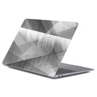 MacBook Pro touchbar 13 inch case - Donkergrijs abstract