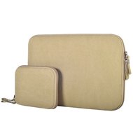 11.6 inch denim sleeve - Beige