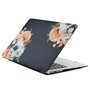 MacBook Air 13 inch - Touch id versie - Black flower (2018, 2019 &amp; 2020)