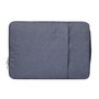 11.6 / 12 inch sleeve met extra vak - Donker blauw