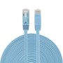 15m CAT6 Ultra dunne Flat Ethernet netwerk LAN kabel (1000Mbps) - Blauw 15m CAT6 Ultra dunne Flat Ethernet netwerk LAN kabel (1000Mbps) - Blauw