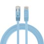 2m CAT6 Ultra dunne Flat Ethernet netwerk LAN kabel (1000Mbps) - Blauw 2m CAT6 Ultra dunne Flat Ethernet netwerk LAN kabel (1000Mbps) - Blauw