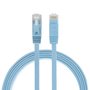 1m CAT6 Ultra dunne Flat Ethernet netwerk LAN kabel (1000Mbps) - Blauw 1m CAT6 Ultra dunne Flat Ethernet netwerk LAN kabel (1000Mbps) - Blauw