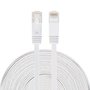 15m CAT6 Ultra dunne Flat Ethernet netwerk LAN kabel (1000Mbps) - Wit 15m CAT6 Ultra dunne Flat Ethernet netwerk LAN kabel (1000Mbps) - Wit