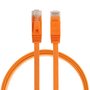 0.5m CAT6 Ultra dunne Flat Ethernet netwerk LAN kabel (1000Mbps) - Oranje 0.5m CAT6 Ultra dunne Flat Ethernet netwerk LAN kabel (1000Mbps) - Oranje
