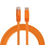 2m CAT6 Ultra dunne Flat Ethernet netwerk LAN kabel (1000Mbps) - Oranje 2m CAT6 Ultra dunne Flat Ethernet netwerk LAN kabel (1000Mbps) - Oranje