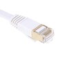 1m CAT7 Ethernet netwerk LAN kabel Gold plated (10000 Mbit/s) - Wit 1m CAT7 Ethernet netwerk LAN kabel Gold plated (10000 Mbit/s) - Wit