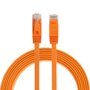 2 meter - CAT6 Ultra dunne Flat - Ethernet kabel - Netwerkkabel - (1000Mbps) - Oranje