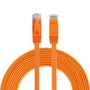 3 meter - CAT6 - Ultra dunne Flat Ethernet kabel - netwerkkabel - (1000Mbps) - Oranje