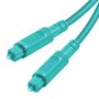 Optische kabel - 3 meter - Toslink Optical audio kabel - blauw