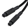 Optische kabel - 10 meter - Toslink Optical audio kabel - zwart