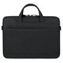 13 inch laptoptas met schouderband en extra vak - Zwart 13 inch laptoptas met schouderband en extra vak - Zwart