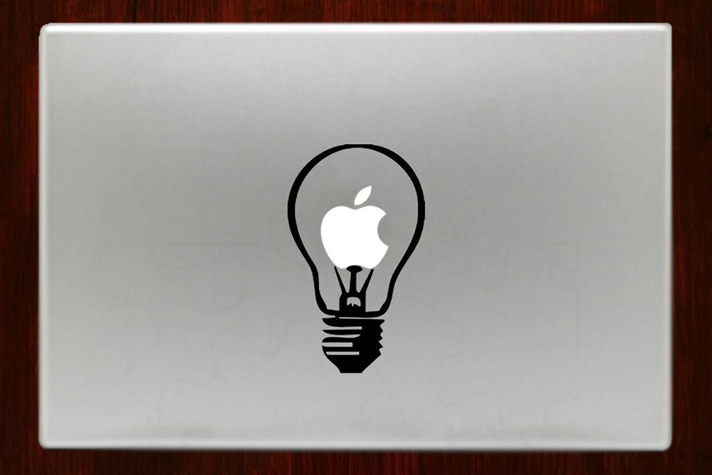 MacBook sticker plakken, hoe moet dat?