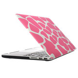 MacBook Pro Retina 15 inch cover - Dot pattern Roze_