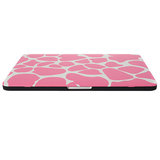 MacBook Pro 15 inch cover - Dot pattern Roze_
