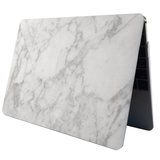 MacBook Pro 15 inch case - Marble - wit_