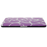 MacBook Pro 13 inch cover - Dot pattern paars_