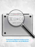 MacBook Air 13 inch cover - Transparant (mat)_