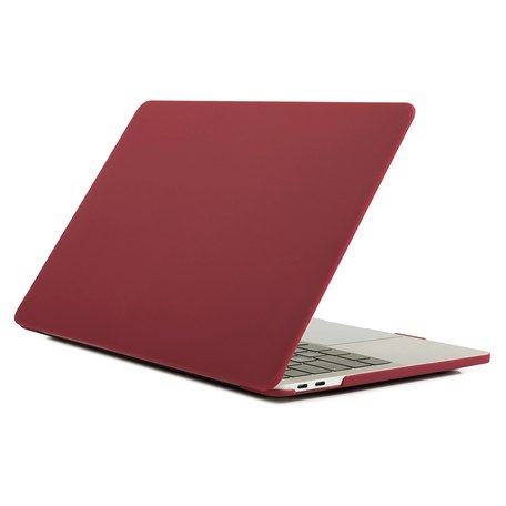 MacBook Pro Touchbar 13 inch case - 2020 model - Wijnrood