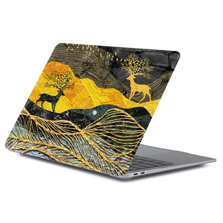 MacBook Air 13 inch - Touch id versie - Dieren abstract (2018, 2019 & 2020)