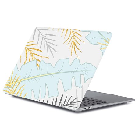 MacBook Pro touchbar 13 inch case - Pastel leaf