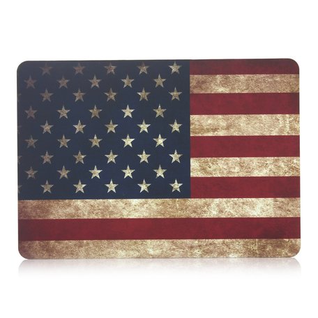 MacBook Air 13 inch - Touch id versie - Retro USA flag (2018, 2019 & 2020)