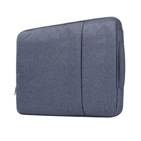 11.6 / 12 inch sleeve met extra vak - Donker blauw