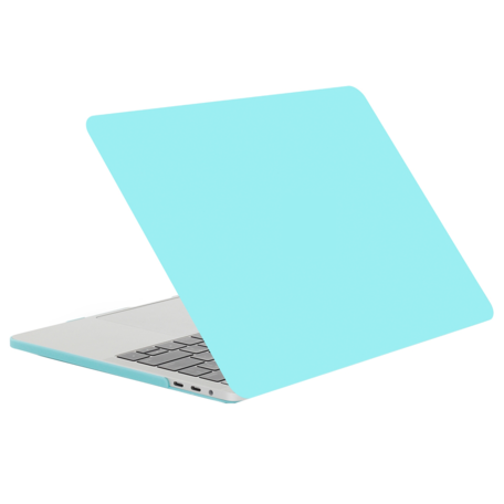 MacBook Pro retina touchbar 13 inch case - pastelblauw