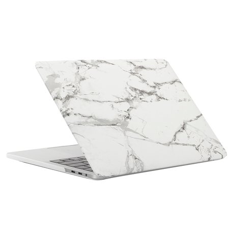 MacBook Pro retina touchbar 13 inch case - marble grijs