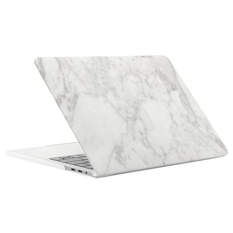 MacBook Pro retina touchbar 13 inch case - marble wit