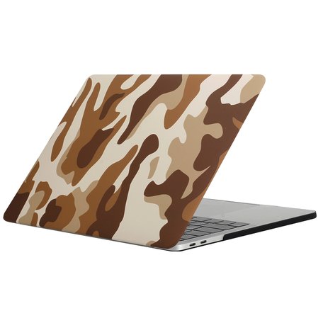 MacBook Pro retina touchbar 13 inch case - camo bruin