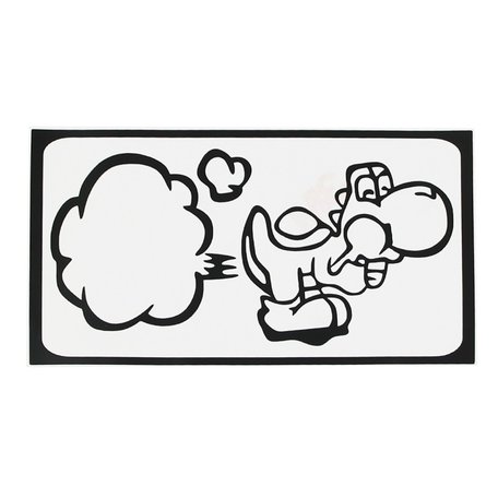 MacBook sticker - Yoshi