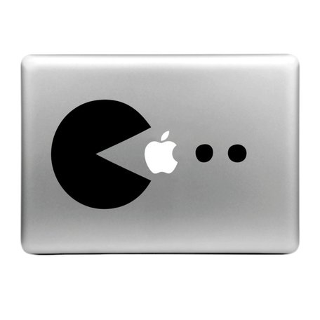 MacBook sticker - Pac Man