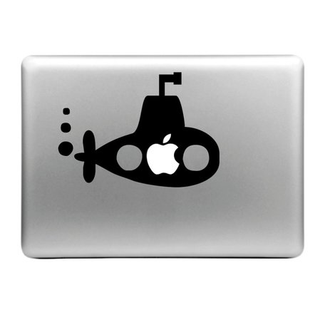 MacBook sticker - Duikboot