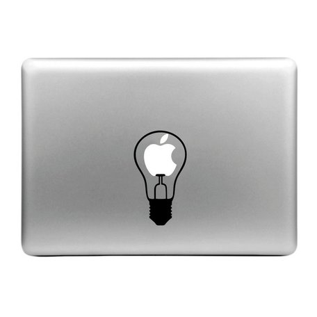 MacBook sticker - kleine lamp