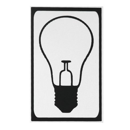 MacBook sticker - kleine lamp
