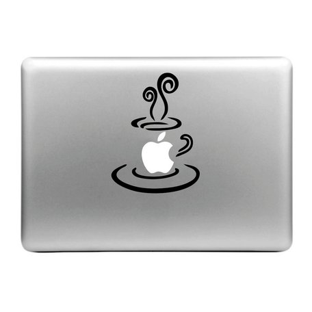 MacBook sticker - koffiekopje