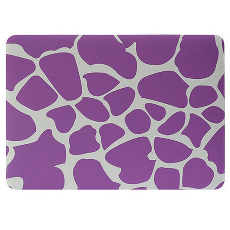 MacBook Pro Retina 15 inch cover - Dot pattern paars