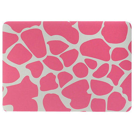 MacBook Pro Retina 15 inch cover - Dot pattern Roze