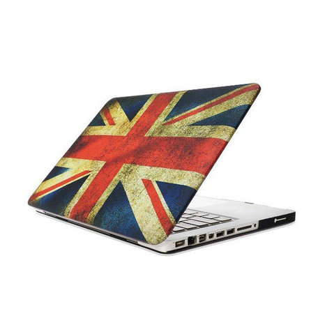 MacBook Pro 15 inch cover - Retro UK flag