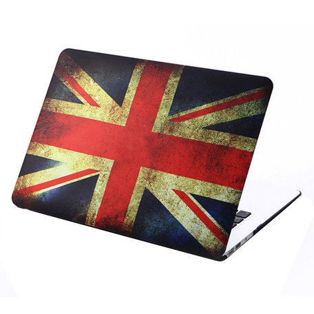 MacBook Air 13 inch cover - Retro UK flag