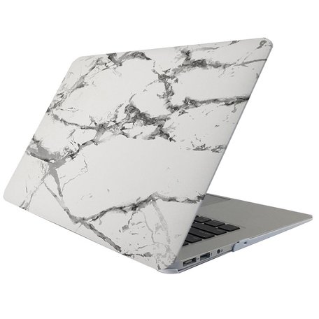 MacBook 12 inch case - Marble - Grijs