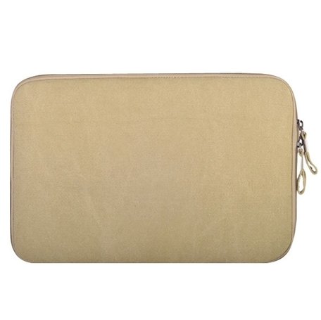11.6 inch denim sleeve - Beige