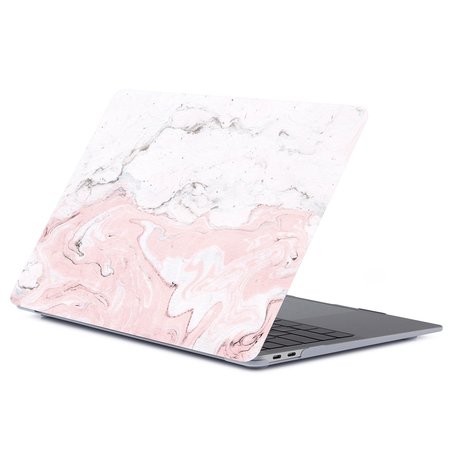 MacBook Pro touchbar 13 inch case - Marble babyroze
