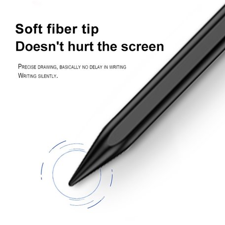 Stylus Pen / Pencil voor tablet of mobiel - Zwart
