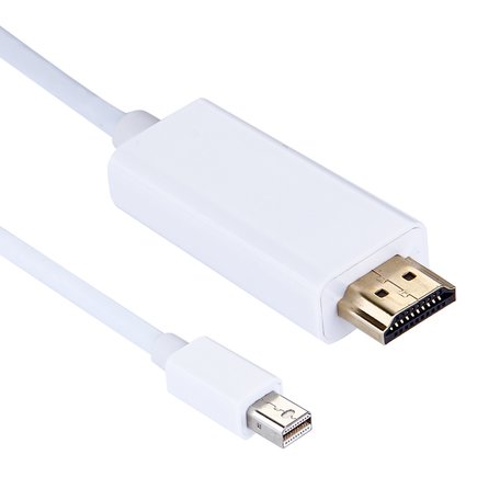 Mini DisplayPort Male naar HDMI kabel - 3 meter - Thunderbolt naar HDMI - Wit